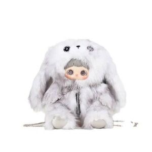 MayMei Rebel Doll Series 13” Backpack - Zone Out - White Bunny - NEW
